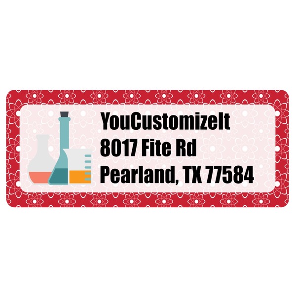 Custom Atomic Orbit Return Address Labels (Personalized)