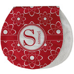 Atomic Orbit Burp Pad - Velour w/ Name and Initial