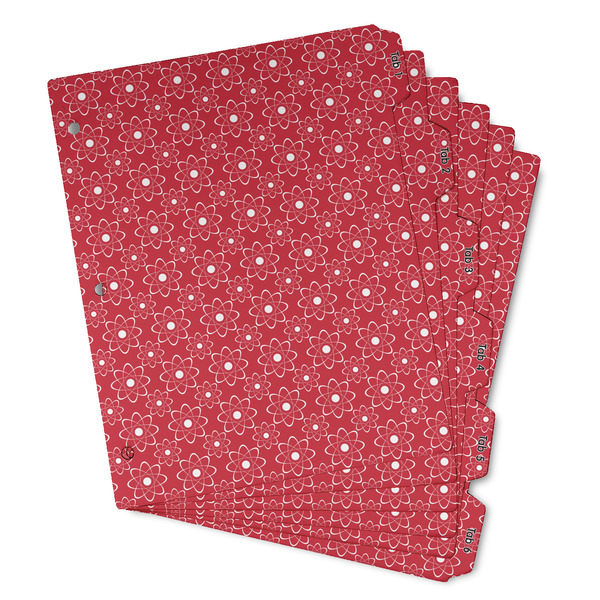 Custom Atomic Orbit Binder Tab Divider - Set of 6 (Personalized)