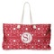 Atomic Orbit Large Rope Tote Bag - Front View