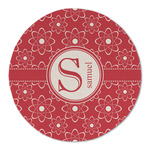 Atomic Orbit Round Linen Placemat - Single Sided (Personalized)