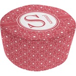 Atomic Orbit Round Pouf Ottoman (Personalized)