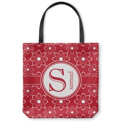 Atomic Orbit Canvas Tote Bag - Small - 13"x13" (Personalized)