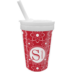 Atomic Orbit Sippy Cup with Straw (Personalized)