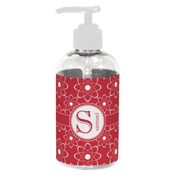 Atomic Orbit Plastic Soap / Lotion Dispenser (8 oz - Small - White) (Personalized)