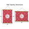 Atomic Orbit Wall Hanging Tapestries - Parent/Sizing