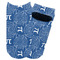 PI Adult Ankle Socks - Single Pair - Front and Back