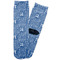 PI Adult Crew Socks - Single Pair - Front and Back