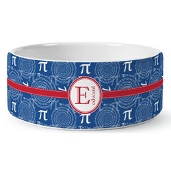 PI Ceramic Dog Bowl - Medium (Personalized)