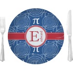 PI 10" Glass Lunch / Dinner Plates - Single or Set (Personalized)