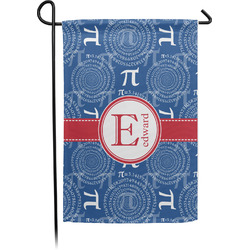 PI Small Garden Flag - Single Sided w/ Name and Initial