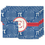 PI Double-Sided Linen Placemat - Set of 4 w/ Name and Initial