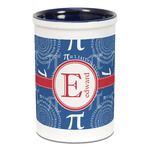 PI Ceramic Pencil Holders - Blue