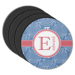 PI Round Rubber Backed Coasters - Set of 4 (Personalized)