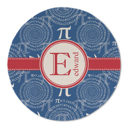 PI Round Linen Placemat (Personalized)