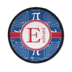 PI Iron On Round Patch w/ Name and Initial