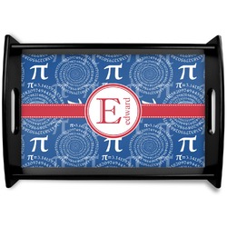 PI Black Wooden Tray - Small (Personalized)