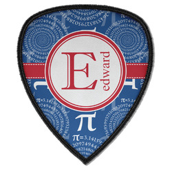 PI Iron on Shield Patch A w/ Name and Initial