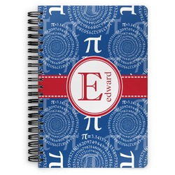 PI Spiral Notebook - 7x10 w/ Name and Initial