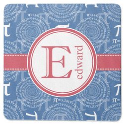 PI Square Rubber Backed Coaster (Personalized)