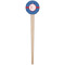 PI Wooden 4" Food Pick - Round - Single Pick