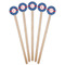 PI Wooden 7.5" Stir Stick - Round - Fan View