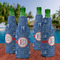 PI Zipper Bottle Cooler - Set of 4 - LIFESTYLE