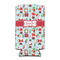 Santa and Presents 12oz Tall Can Sleeve - Set of 4 - FRONT