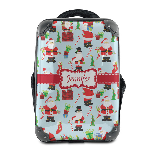 Custom Santa and Presents 15" Hard Shell Backpack (Personalized)