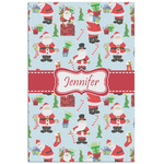 Santa and Presents Poster - Matte - 24x36 (Personalized)