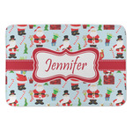 Santa and Presents Anti-Fatigue Kitchen Mat (Personalized)