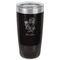 Santa and Presents Black Polar Camel Tumbler - 20oz - Front