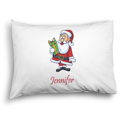 Santa and Presents Pillow Case - Standard - Graphic (Personalized)