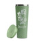 Santa and Presents Light Green RTIC Everyday Tumbler - 28 oz. - Lid Off