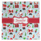 Santa and Presents Microfiber Dish Rag - APPROVAL