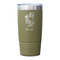 Santa and Presents Olive Polar Camel Tumbler - 20oz - Single Sided - Approval