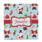 Santa and Presents Party Favor Gift Bag - Matte - Front