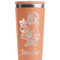 Santa and Presents Peach RTIC Everyday Tumbler - 28 oz. - Close Up