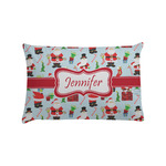 Santa and Presents Pillow Case - Standard w/ Name or Text