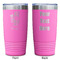 Santa and Presents Pink Polar Camel Tumbler - 20oz - Double Sided - Approval