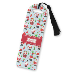 Santa and Presents Plastic Bookmark (Personalized)