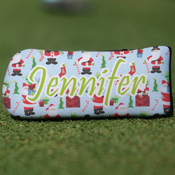 Santa and Presents Blade Putter Cover (Personalized)