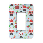 Santa and Presents Rocker Style Light Switch Cover - Single Switch