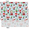 Santa and Presents Tissue Paper - Heavyweight - XL - Front & Back