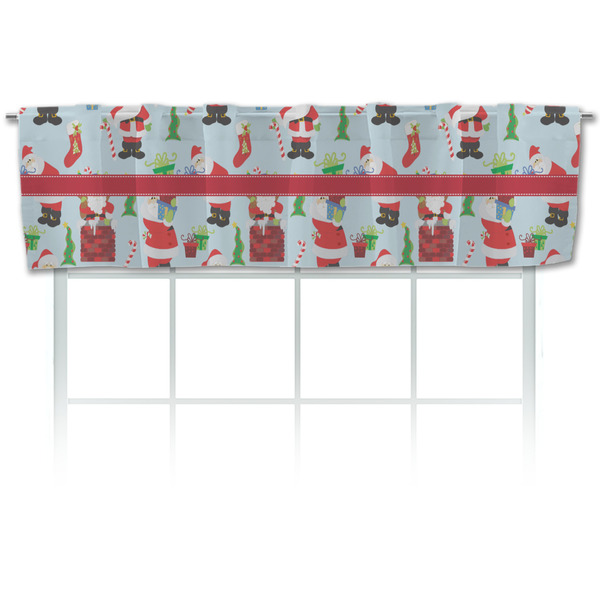 Custom Santa and Presents Valance