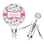 Santa and Presents Corkscrew (Personalized)