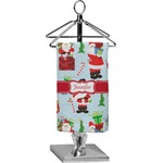 Santa and Presents Finger Tip Towel - Full Print w/ Name or Text