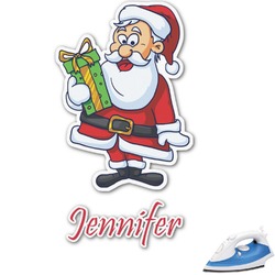 Santa and Presents Graphic Iron On Transfer - Up to 9"x9" (Personalized)