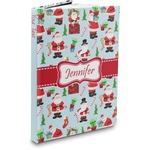 Santa and Presents Hardbound Journal (Personalized)