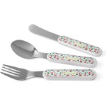 Santa and Presents Kid's Flatware (Personalized)